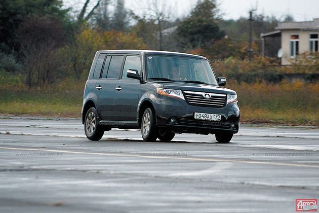 Great Wall Cool Bear неплохо управляется — у машины очень приличное шасси