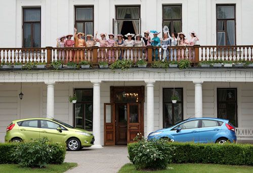 Окончание "женского тест-драйва" новой "Фиесты".