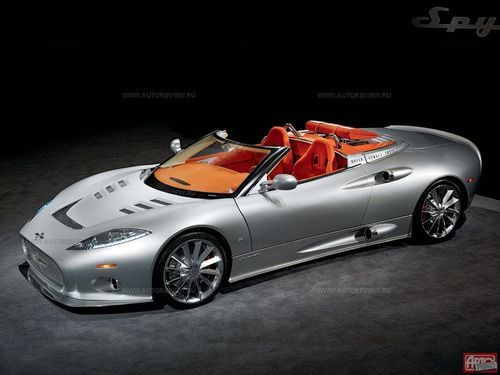 Spyker C8 Aileron с полуавтоматическим электрогидравлическим механизмом складывания крыши существует пока в единственном экземпляре