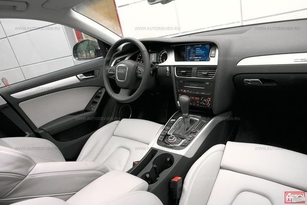 По эргономике, качеству материалов и сборки салон Audi — образец для подражания