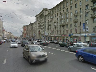 Тверскую улицу сузят на две полосы