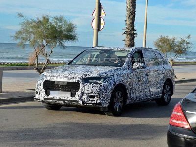 В Сети появились фотографии новой Audi Q7
