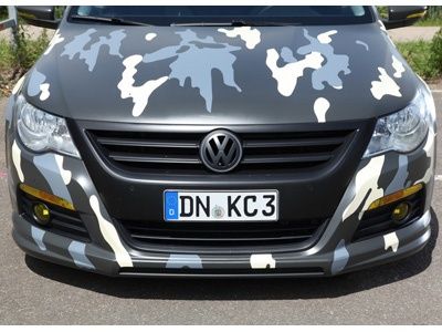 Тюнеры отправили VW Passat CC в спецназ