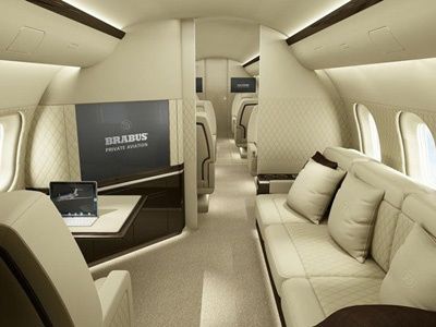 Ателье Brabus займется отделкой частных самолетов