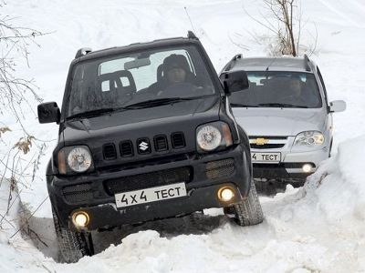 Chevrolet Niva и Suzuki Jimny: неформальные конкуренты