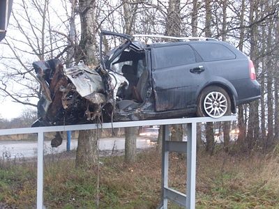 У всех постов ГИБДД в Москве убрали разбитые машины