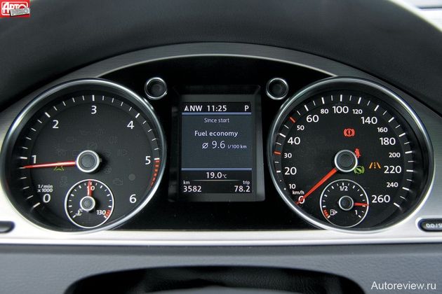 «Переезд» малых шкал освободил место для более крупного центрального дисплея — на дорогих версиях графика у него цветная