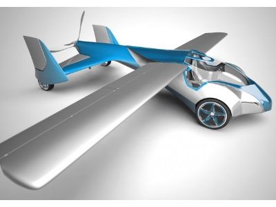 Бывший автодизайнер построил летающий автомобиль