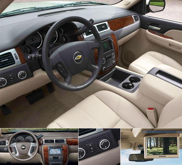 Интерьер "Тахо" по-американски скучен. Массивно, на вид - добротно, однако при тактильном знакомстве пластик оказывается грубым и жестким. Зато все детали неплохо подогнаны, а кожа на сиденьях - очень толстая, и явно переживет не одного владельца