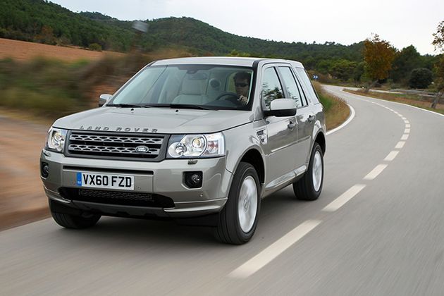 На шоссе дизельный LR Freelander не чувствует себя ущербным
