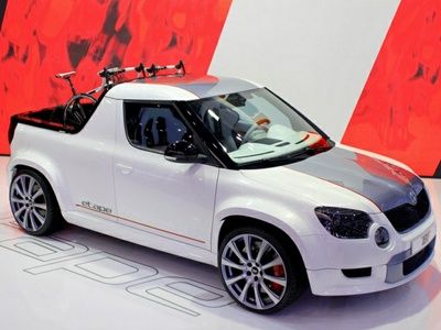 Skoda Yeti превратили в пикап