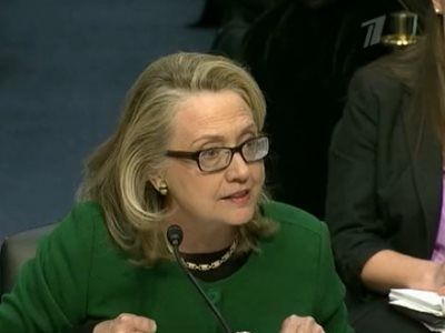 Полисмен оштрафовал Хиллари Клинтон за неправильную парковку